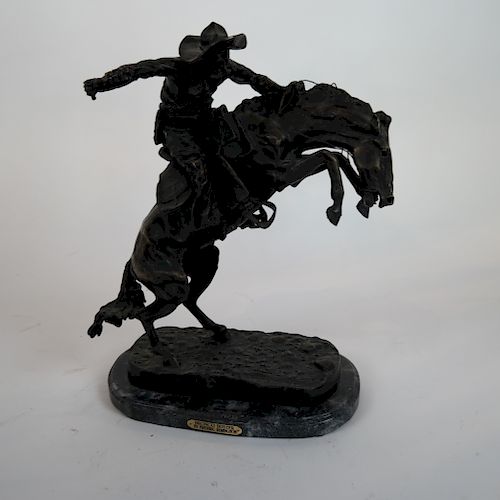 AFTER FREDERIC REMINGTON: BRONZE