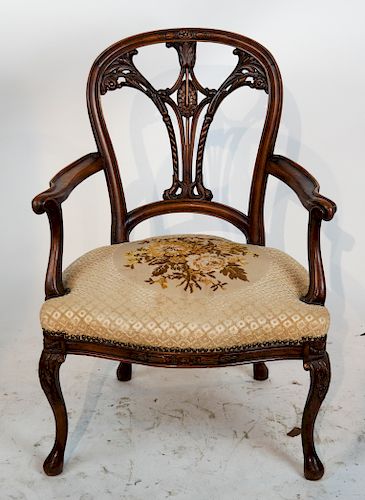 ENGLISH VICTORIAN WALNUT PULL UP 388745