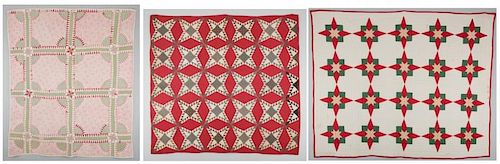 3 MIDDLE TN PIECED COTTON QUILTS1st 3887a1