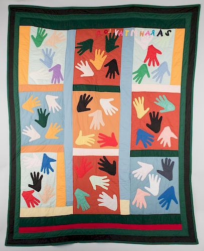 SARAH MARY TAYLOR HANDS QUILTSarah 3887a5