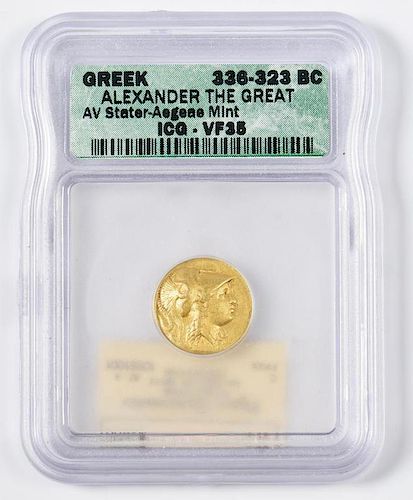 ALEXANDER THE GREAT AV STATER,