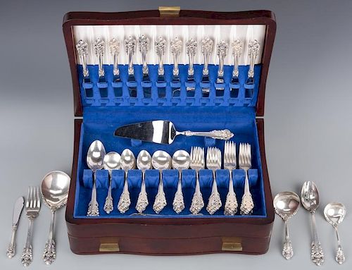 GRAND BAROQUE STERLING SERVICE,