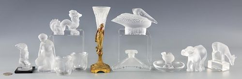 LALIQUE BROSSE GLASSWARE 11 388825