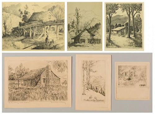 6 SMOKY MTN ETCHINGS CADY PESCHERET  388842