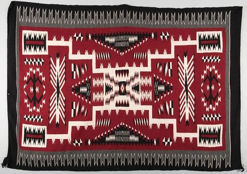 NAVAJO CRYSTAL STORM PATTERN RUGNavajo 38887d