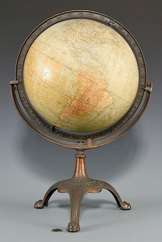 G. A. MULLIN CO. TERRESTRIAL GLOBE