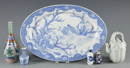 6 ASSORTED ASIAN PORCELAIN ITEMS6 3888bf