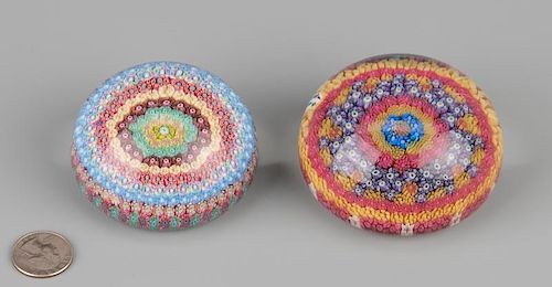 2 BACCARAT PAPERWEIGHTS 19681st