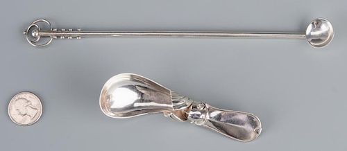 2 SPRATLING SILVER SERVING PIECES1st 38894c