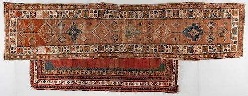 ANTIQUE PERSIAN AND CAUCASIAN RUNNERSCaucasian 3889ce