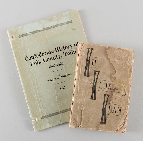 CONFEDERATE HISTORY OF POLK CO 1923