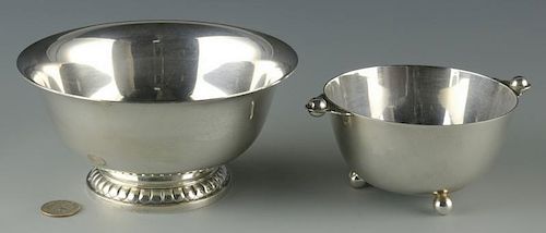 2 STERLING SILVER BOWLS INCL  388a54