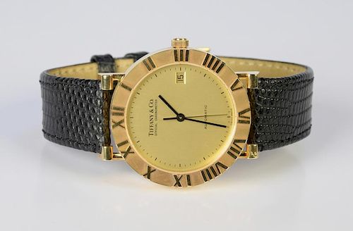 GENTS 18K TIFFANY ATLAS WATCHTiffany 388b3c