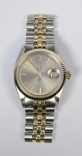 MENS ROLEX OYSTER PERPETUAL DATEJUST