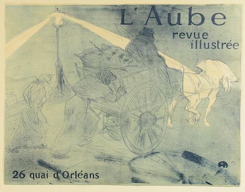 TOULOUSE LAUTREC LITHOGRAPHToulouse