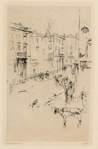 JAMES M WHISTLER ETCHING ALDERNEY 388bb1