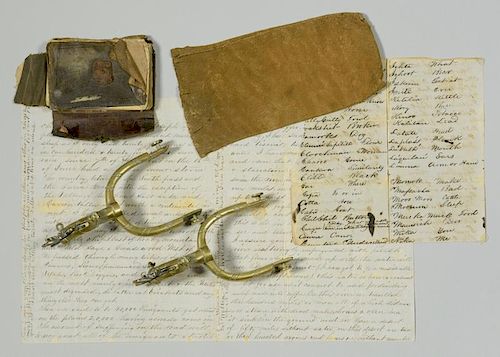 GOLD RUSH DIARY, ARTIFACTS OF ED HICKS,