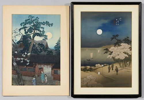 2 JAPANESE SHIN-HANGA PRINTSTwo