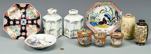 ASSORTED GROUP JAPANESE PORCELAIN  388cd3