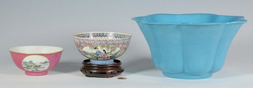 2 PORCELAIN RICE BOWLS   388ce5