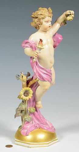 MEISSEN "DAY" PORCELAIN FIGURINEGerman