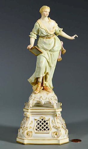 KPM PORCELAIN FIGURE OF GRECIAN