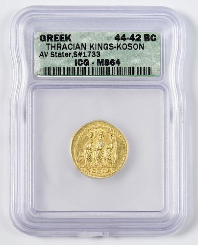 THRACIAN KINGS GOLD AV STATER  388d95