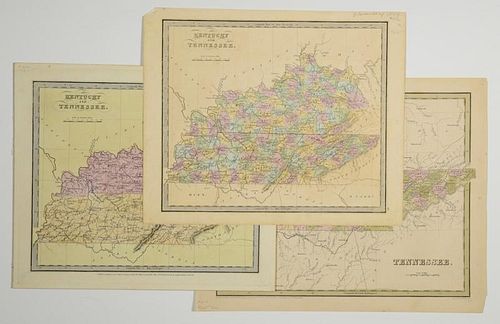 3 TN AND KY MAPS INC. BRADFORD,