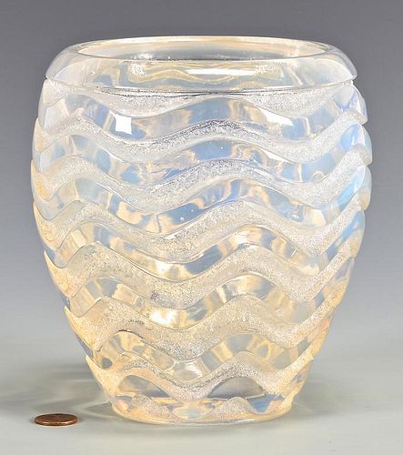 LALIQUE MEANDRES VASERene Lalique Meandres