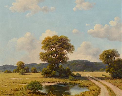 ROLAND ENRIGHT OIL ON CANVAS LANDSCAPERoland