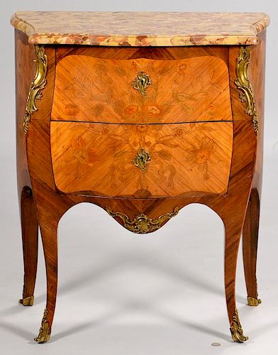 FRENCH LOUIS XV STYLE COMMODE  38916a