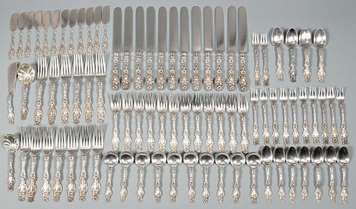 WHITING STERLING FLATWARE LILY 3891a2