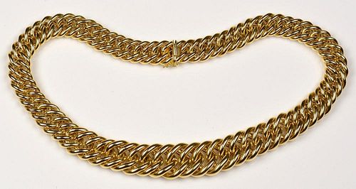 14K GOLD ITALIAN LINK NECKLACE14K