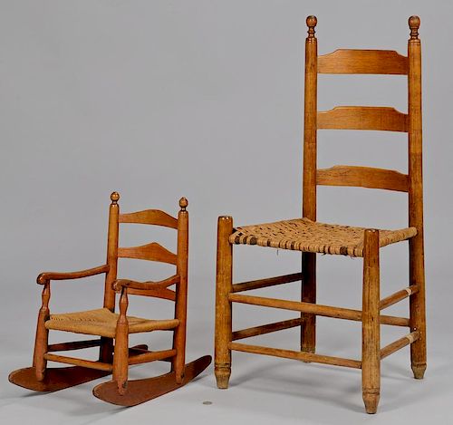 EAST TN CHILD ROCKING CHAIR AND 3891e1