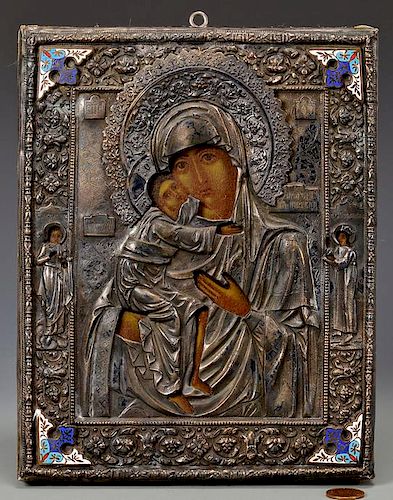 RUSSIAN MOTHER OF GOD FROM VLADIMIR
