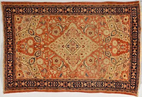 MISSION MALAYER RUG LATE 19TH 3892c4