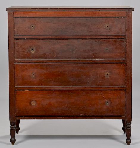 KENTUCKY SHERATON CHEST OF DRAWERS  3892cc