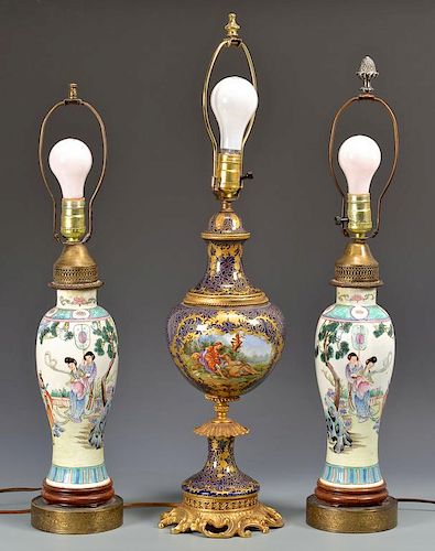 3 LAMPS CHINESE AND FRENCHPair 389321