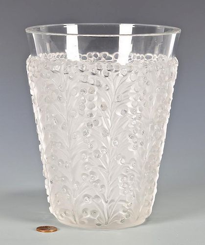 LALIQUE SAINT TROPEZ VASERene Lalique