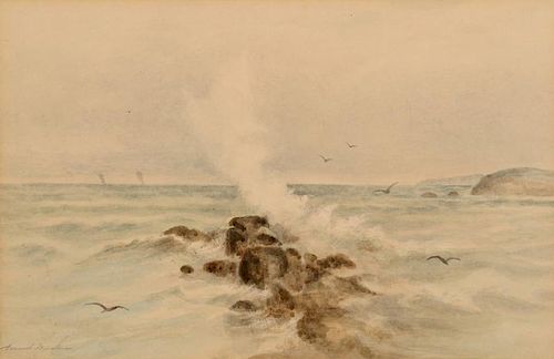 MARIA HOWARD WEEDEN, WATERCOLOR SEASCAPEMaria