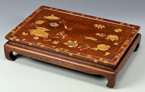JAPANESE LACQUERED INLAID TABLE 389894