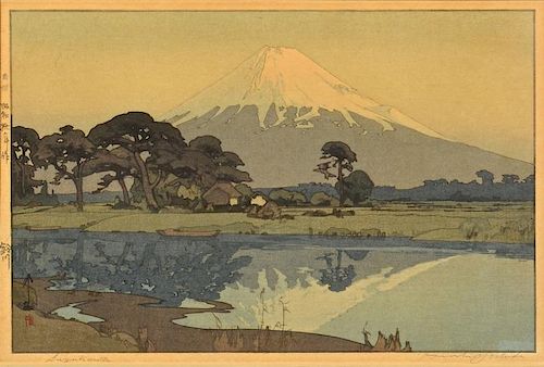 HIROSHI YOSHIDA WOODBLOCK SUZUKAWAHiroshi 3898a1