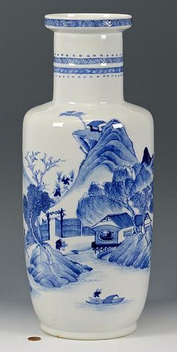 CHINESE BLUE AND WHITE KANGXI STYLE 3898a7