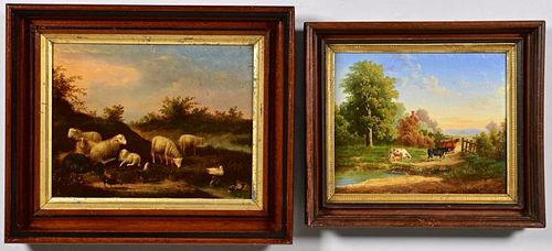 2 ENGLISH SCHOOL PASTORAL OILS1st item: