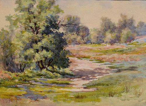 MAUDE LEACH WATERCOLOR GOUACHE 389a0d