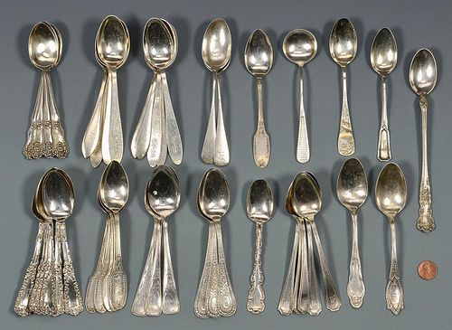 46 STERLING SPOONS 32 5 OZ TROYVarious 389a38