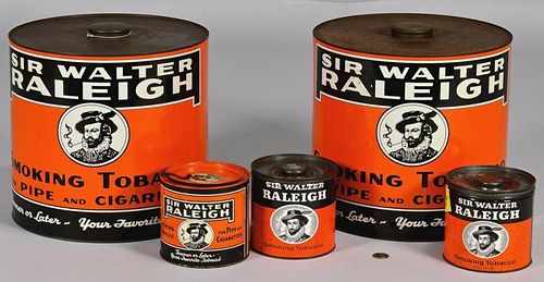 GROUP OF SIR WALTER RALEIGH TOBACCO 389a61