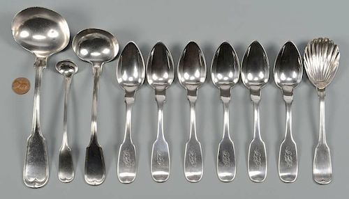 10 PCS HYDE GOODRICH FLATWARE  389ade