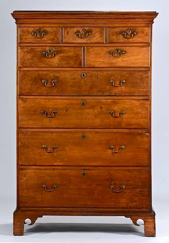 EAST TN WALNUT TALL CHEST GAUT 389b29