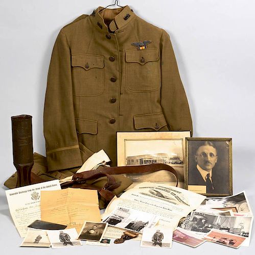 WWI AVIATOR UNIFORM GEORGE SCALES 389b3c